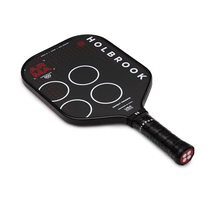 Holbrook ARMA Series Metallic Pickleball Paddle – Carbon Fiber Paddle with Dual-Density Core | USAPA Approved for Tournament Play | Control & Power - style: S