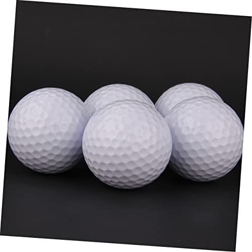 Toyvian Indoor Golf Practice Balls 22pcs Hollow Non-Porous Training Balls for Boys and Girls Adults Double Layer for Indoor Play and Skill Development
