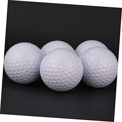Toyvian Indoor Golf Practice Balls 22pcs Hollow Non-Porous Training Balls for Boys and Girls Adults Double Layer for Indoor Play and Skill Development