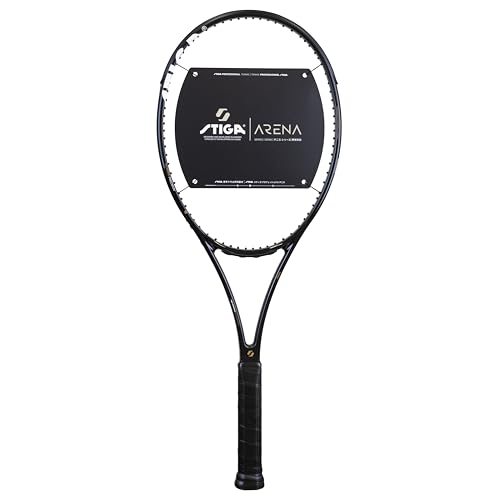 STIGA Arena Unstrung Tennis Racket, Precision Carbon Fiber Racket Frame for Advanced & Experienced Tennis Players, Competition Approved - size: 2