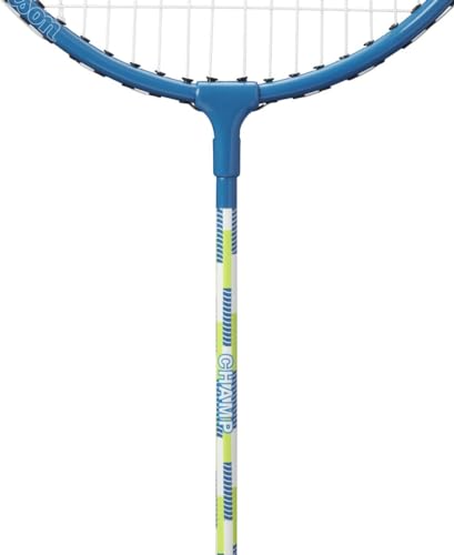 Wilson Badminton Racket, Aluminum Frame, Strung for Beginners, Play, Recreation - color: Champ 90