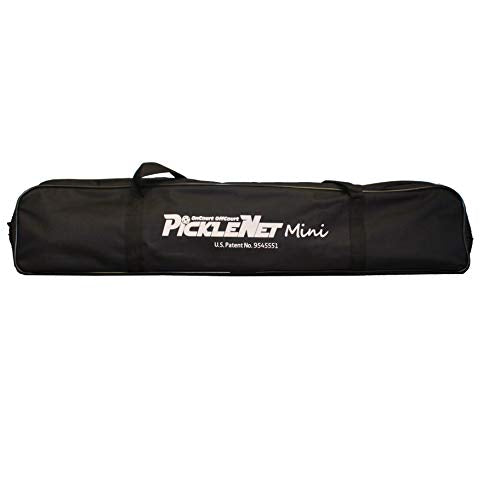 Picklenet Mini - Portable 10-Feet Long Pickleball Net | Bag Included | Easy and Fast Assembly | Indoor & Outdoor Use | Powder-Coated Steel | No-Twist Guarantee | Patented Design | 1 Year Warranty