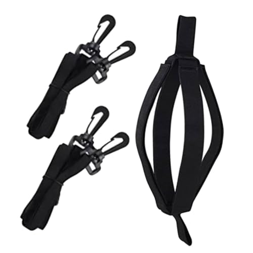 YARNOW 1set Volleyball Spike Trainer Strap Trainer for Hitting Practice and Jumping Drills for Ages Black