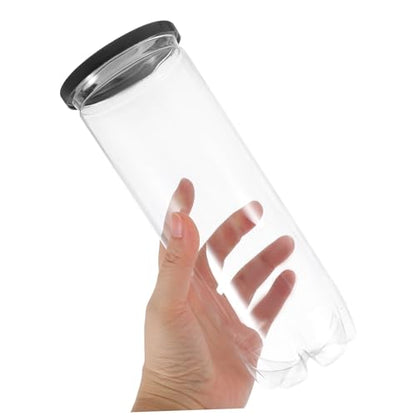 4Pcs Clear PVC Tennis Balls Container Portable Organizer for Balls Storage Durable Holder with Unique Design for Table Tennis Tennis Sports Container for Active