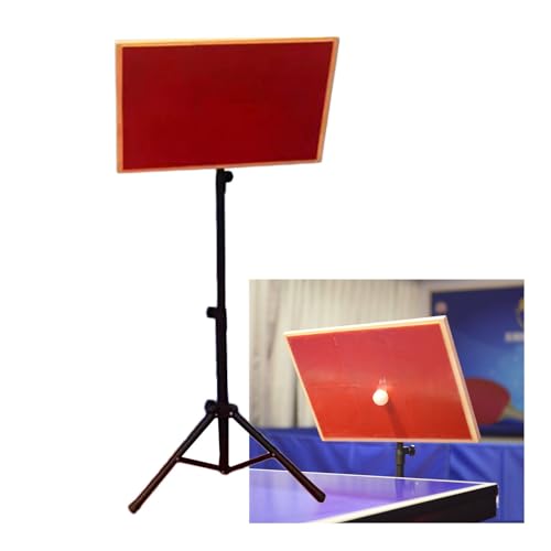 Table Tennis Rebound Board Rebounder,Adjustable 60-110cm Ping Pong Return Board,Professional Table Tennis Practice Device, for Home Gyms Schools