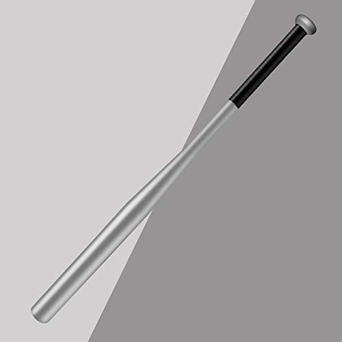 Baseball Bat Steel with Carrying Bag - color: Silver