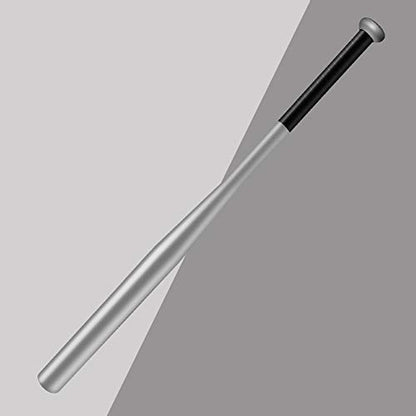 Baseball Bat Steel with Carrying Bag - color: Silver