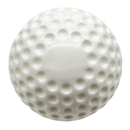 Dimpled Baseball Softball For Pitching Machine, 9 Or 12 Inch, PU Material, For Baseball Pitching Machines And Used For Daily Hitting Training(12 inch White)