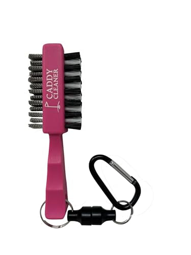 Golf Club Cleaner, Clean Swing Mini Brush - Par Pink