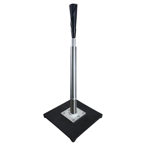 Champion Pro Series Adjustable Batting Tee – Durable, Easy Setup Hitting Trainer for Baseball & Softball - style: Spring Loaded Adjustable (23"-43")
