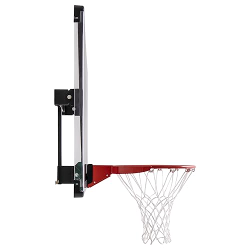 Silverback NXT 54" Wall Mounted Basketball Hoop, Indoor / Outdoor Basketball Hoop with QuickPlay Design - color: Fixed Height