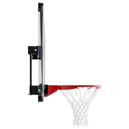 Silverback NXT 54" Wall Mounted Basketball Hoop, Indoor / Outdoor Basketball Hoop with QuickPlay Design - color: Fixed Height