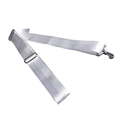 Tennis Net Center Strap - Regulation Nylon Net Adjuster with Metal Hook for Public Court