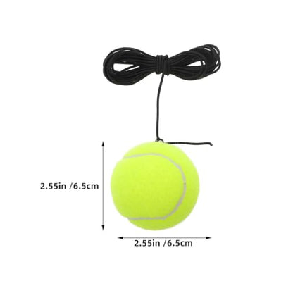 3 Pcs Tennis Trainer Rebound Ball with String for Solo Practice Lightweight Training Tennis Trainer Rebound Ball Indoor Train Device for Beginners and Adults
