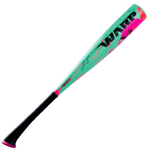 Axe | WARP | 1-Piece Composite | USA Tee Ball Baseball Bat | Drop -13 | 2-5/8" Barrel | Green/Pink