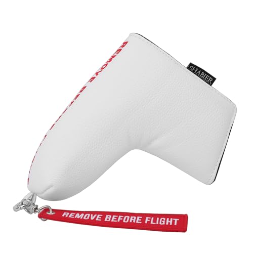 Golf Head Cover with RBF Design for Golf Club - size: for Blade, style: White