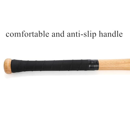 Tebery Wooden Baseball Bat Solid, 29 Inch Softball Bat for Practice, Home Self Defense Bat for Car, Outdoors Protection
