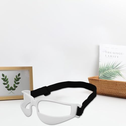 Basketball Dribbling Goggles Adjustable Sport Training Glasses Aid for Training Aid Basketball Equipment Safety Specs for Adult Teenagers Youth