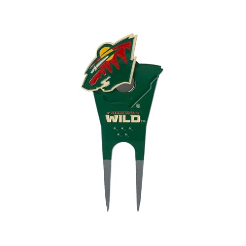 Team Golf NHL Minnesota Wild Shaped Divot Tool