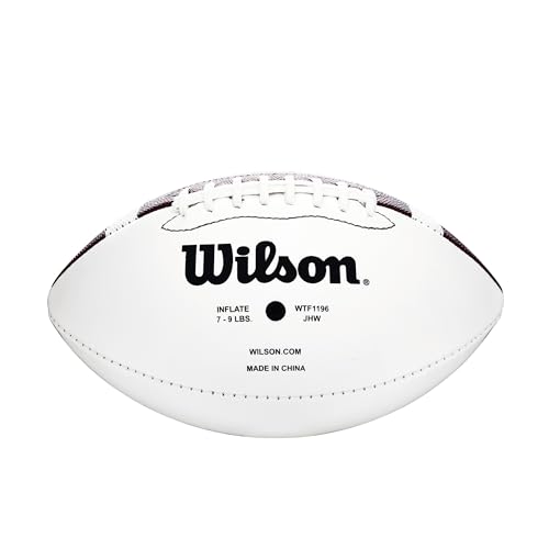WILSON Autograph Footballs - size: Official, style: NCAA Autograph