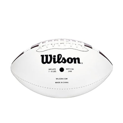 WILSON Autograph Footballs - size: Official, style: NCAA Autograph