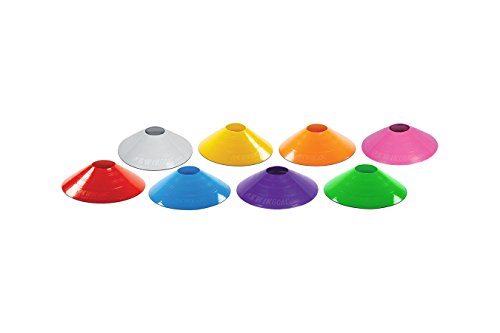 Kwik Goal Small Disc Cone, Pack of 25 - color: Red