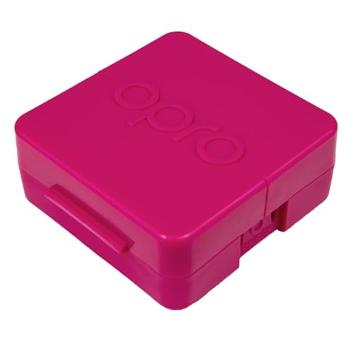 OPRO Mouth Guard Case (Pink) Long-Lasting Freshness and Hygiene with Biomaster Protection – Hygienic Retainer Case for Mouthguards, Night Guards, Retainers & Snore Guards - color: Pink
