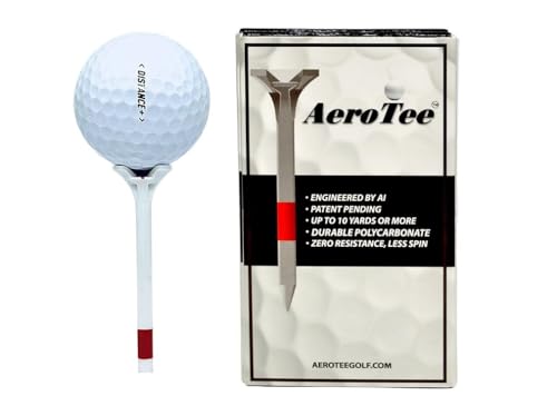 Reuseable & Unbreakable Plastic Golf Tee ‖ Reduced Friction. Perfect Strike ‖ USGA Approved & Patented in USA - color: White/Pack of 10, size: 3 1/4"