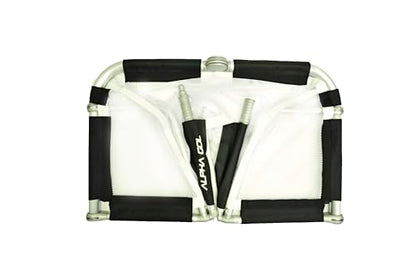 Alpha Goal - The Original All Aluminum Folding Goal with Carry Bag. Pro Grade Quick Folding Aluminum Folding Goal Bag inlcluded. Sizes 4'x2.5', 5'x3', 6'x4'.