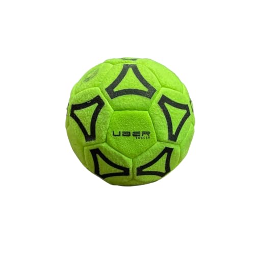 Rugged Soccer Indoor Felt Ball (Green, Size 5)