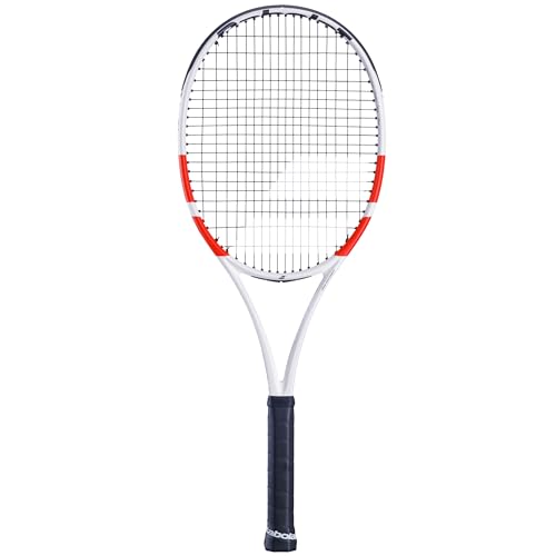 Babolat Pure Strike 98 18x20 Tennis Racquet (4th Gen) - Strung with 16g Babolat Syn Gut at Mid-Range Tension - size: 4 3/8" Grip