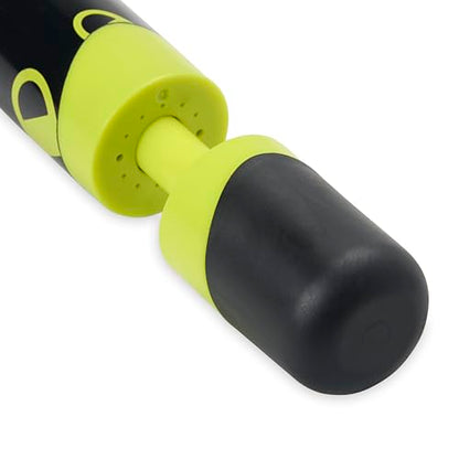 Champion Replacement Ball Pump with Metal Inflation Replacement Needles for Sports Balls with Compact Case, Compatible with Most Pumps for Basketball, Soccer, Football, Volleyball & Yoga Balls - color: Evening Primrose/Black, style: Dual Action