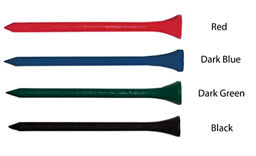 250 Personalized Custom Wood Golf Tees - 1 Color Imprint - color: White