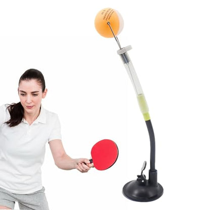 Pong Trainer Robot,Professional Pong Robot Machine - Sucker Type Fixed Rapid Rebound Clip, Stable Table Sucker Trainer, Table Tennis Equipment for Adults Training