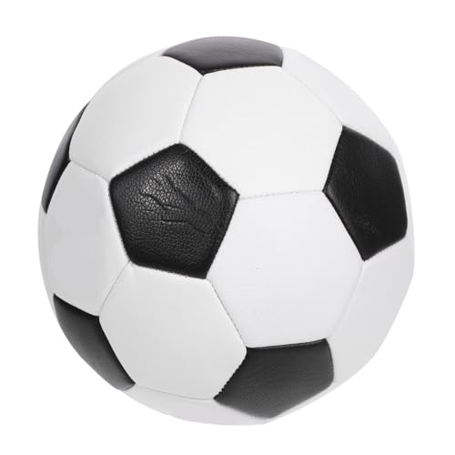 LALAFINA Size 5 Training Soccer Ball for Outdoor Use, Pu Machine-Stitched Football for Youth, Sturdy Sports Ball Suitable for 11-a-Side Matches and Soccer Practice