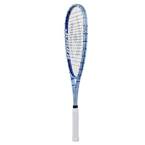Harrow Junior Squash Racquet - color: Carolina/Royal Blue