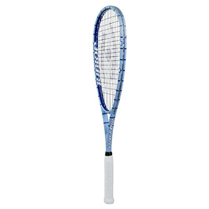 Harrow Junior Squash Racquet - color: Carolina/Royal Blue