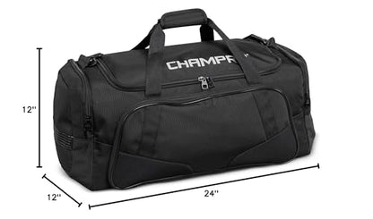 Champro Large Team Duffel Bag - color: Black
