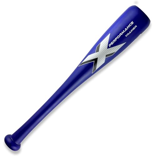 Cannon Sports One Hand Bat Trainer for Baseball and Softball, Develop Swing Mechanics, Birchwood - color: Royal Blue