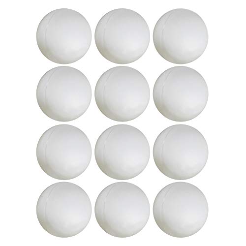 ArtCreativity White Ping Pong Balls Pack of 12 - Mini 1.5 Inch Ping Pong Balls for Goldfish Game, Christmas Beer Pong Ball, Fun Carnival Games Supplies for Kids, Parties