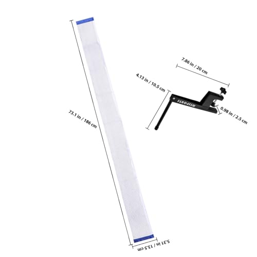 Generic Portable Table Tennis Net Set Use Easy Setup for Training and Competition Includes Net and Posts for Versatile Play