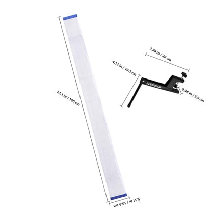 Generic Portable Table Tennis Net Set Use Easy Setup for Training and Competition Includes Net and Posts for Versatile Play