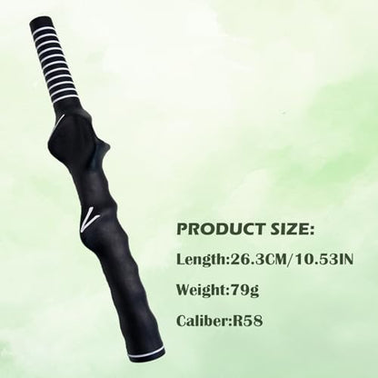 2 PCS Golf Swing Training Grip, Left-Hand Golf Club Grip Trainers, Golf Practice Aid for Beginner Learn Correct Grip Posture