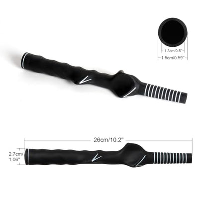 Singelila 1Pcs Right-Hand Golf Training Grip, Golf Swing Trainer Practice Aid for Grip Alignment & Muscle Memory, Golf Accessories for Beginners