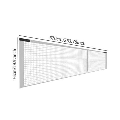 Colaxi Pickleball Net Net Easy Setup Stable Weather Resistant for Outdoor Driveway Backyard