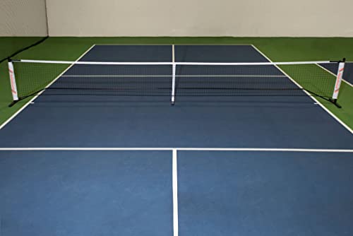 PickleballCentral Rally Pickleball Net, Portable Net System, Indoor/Outdoor, Pickleball Training Aids, Regulation Size, Alloy Steel Frame, Net and Carry Bag