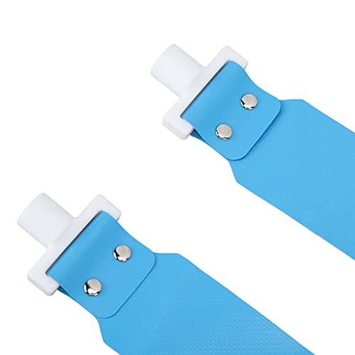 Adjustable Flag Football Set 5 PCS PP Adjustable Flag Football Belts for Youth and Adults Training Equipment - color: Blue