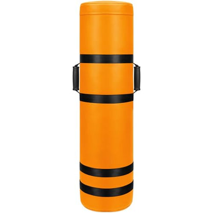 Arrowbash Unfilled Football Tackling Dummy 4 ft Sports Training Dummy Football Training Equipment with Handles for Youth College Drills Kickboxing Martial Basketball Practice, Unfilled - color: Orange