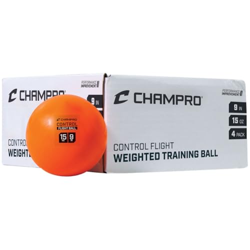 Champro Weighted Control Flight Balls - size: 15 oz - 4 Pack