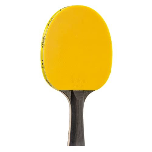 STIGA Pure Color Advance Performance-Level Table Tennis Racket (Yellow) - color: Yellow
